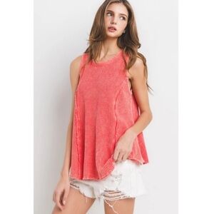 Ces Femme Orange Tank Top